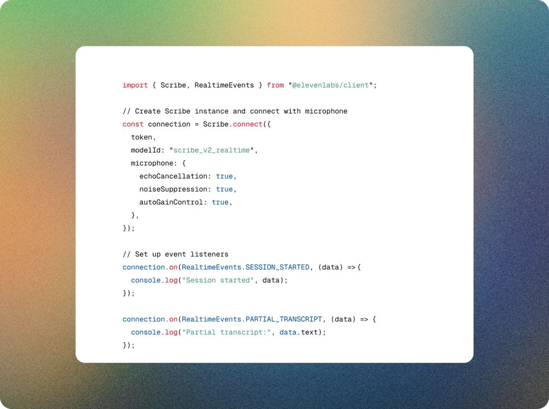 ElevenLabs представила STT-модель с задержкой менее 150 мс - 3